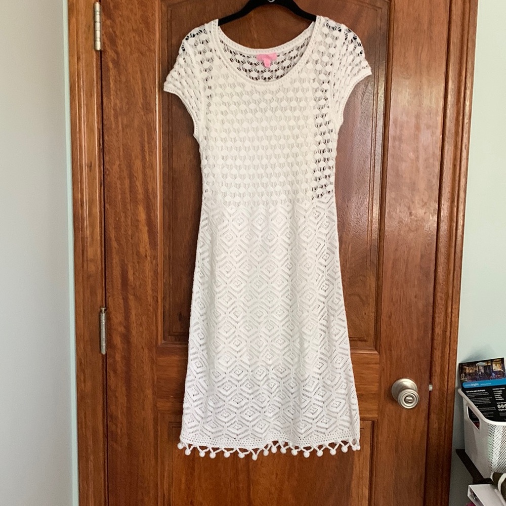 Lilly Pulitzer size small white dress